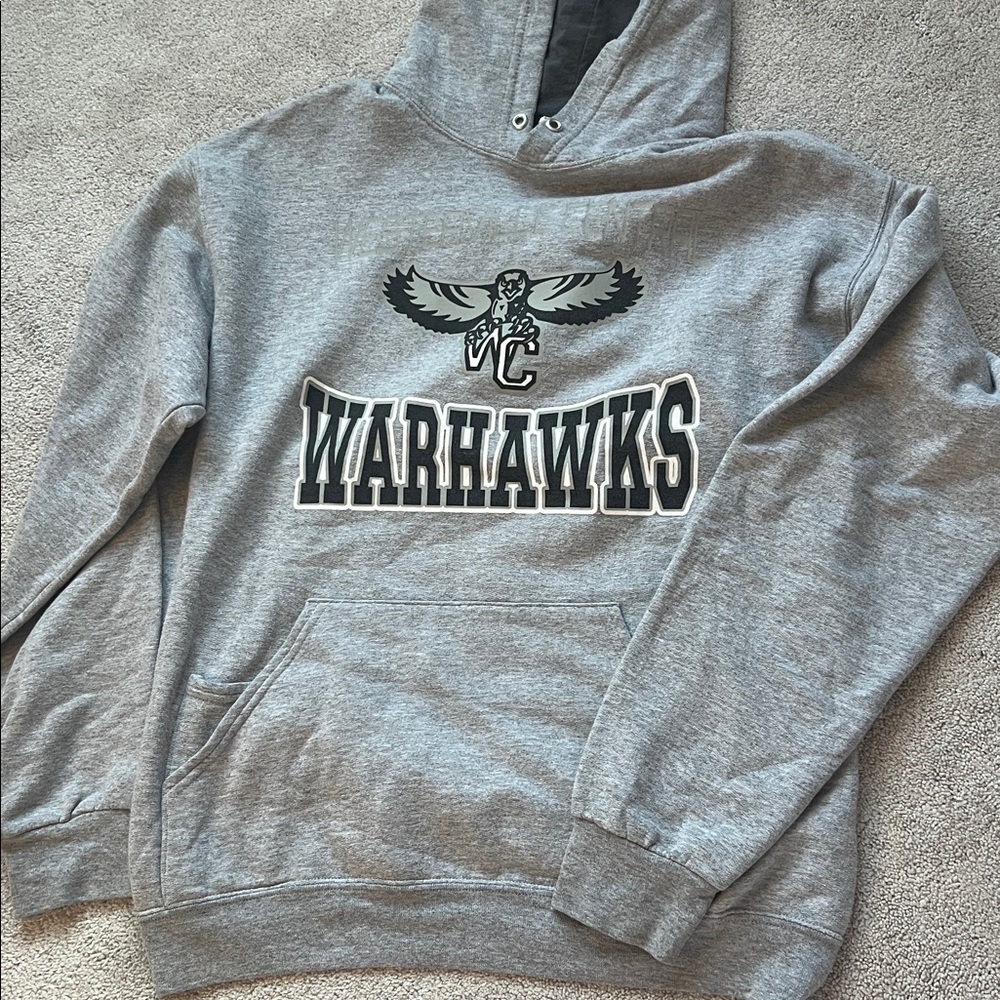 Fruit of the Loom Gray Warhawks Sweatshirt